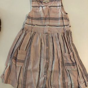 Girls linen play dress 5T